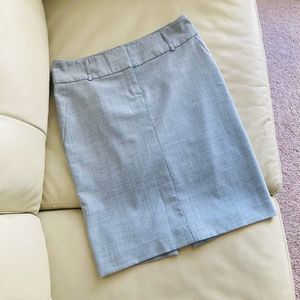 Express Soft Gray Pencil Skirt Size 4